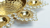 Load image into Gallery viewer, Large round shape glass crystal urli