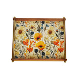 Load image into Gallery viewer, Whispering wildflowers large serving tray