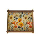 Load image into Gallery viewer, Whispering wildflowers small serving tray