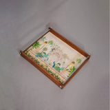 Load image into Gallery viewer, Dancing in the dusk large serving  Tray