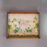Load image into Gallery viewer, Dancing in the dusk large serving  Tray