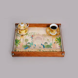 Load image into Gallery viewer, Dancing in the dusk large serving  Tray