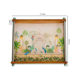 Load image into Gallery viewer, Dancing in the dusk small serving tray