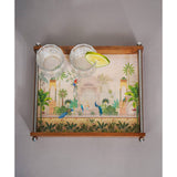 Load image into Gallery viewer, Dancing in the dusk small serving tray
