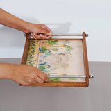 Load image into Gallery viewer, Dancing in the dusk small serving tray