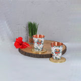 Load image into Gallery viewer, Blooming elephant set of 2 copper tumblers