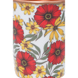 Load image into Gallery viewer, Scarlet blooms print  copper tumblers set of 2