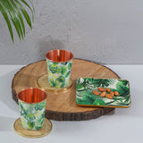 Load image into Gallery viewer, Palmea copper tumblers set of 2