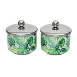 Load image into Gallery viewer, Palmea stainless steel storage jars set of 2
