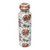 Load image into Gallery viewer, Blooming elephant copper bottle