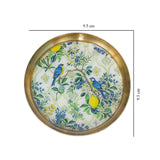 Load image into Gallery viewer, Citrus sonata set of six round coasters