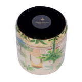 Load image into Gallery viewer, Dancing in the dusk set of 2 storage jars with wooden tray