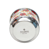 Load image into Gallery viewer, Scarlet blooms print stainless steel storage jars set of 2